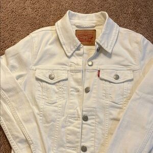 Levi's Off-White Denim Jacket